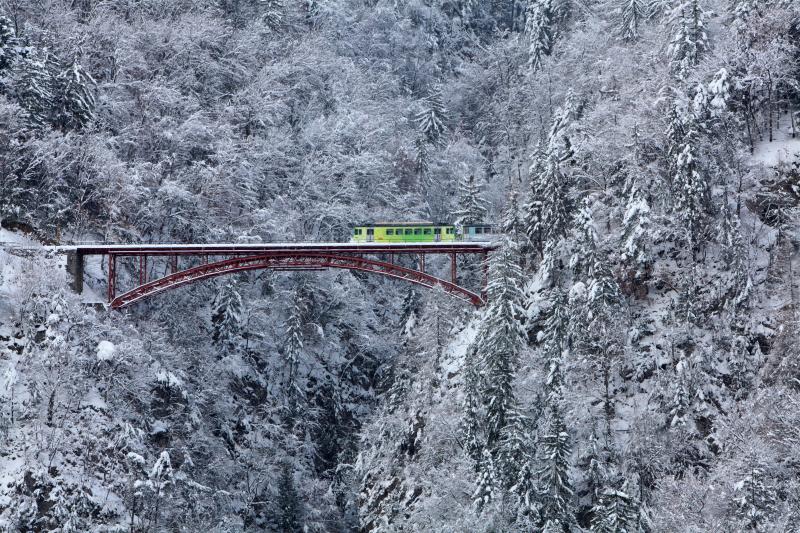 Train ASD - hiver - Le Sépey