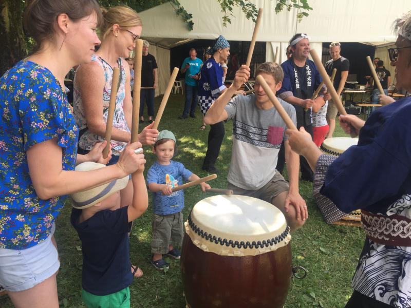 Festivals of colours - summer - Aigle