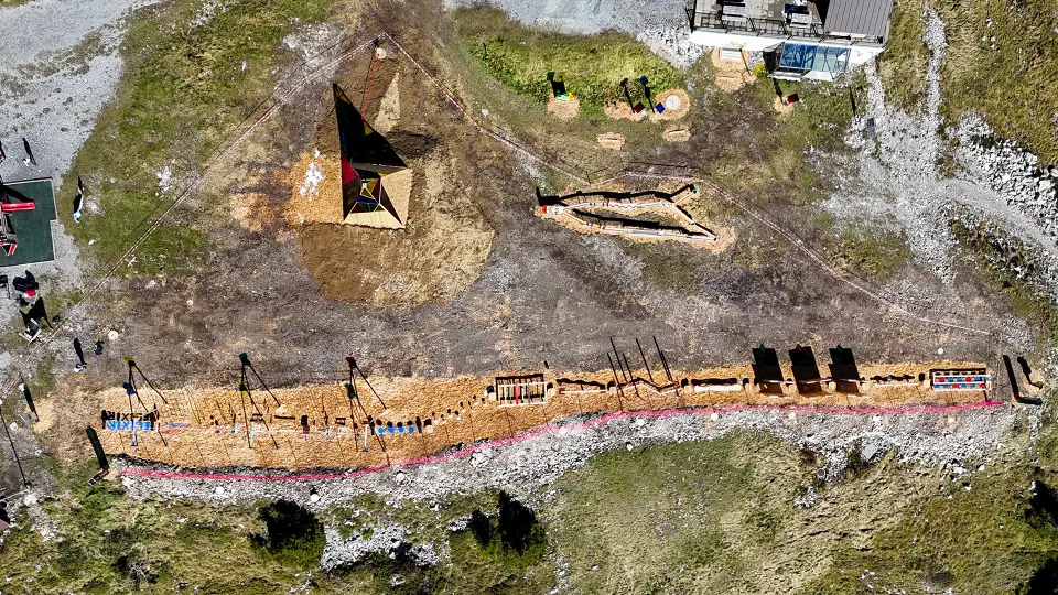 Parc du Soleil - Vue de dessus - été