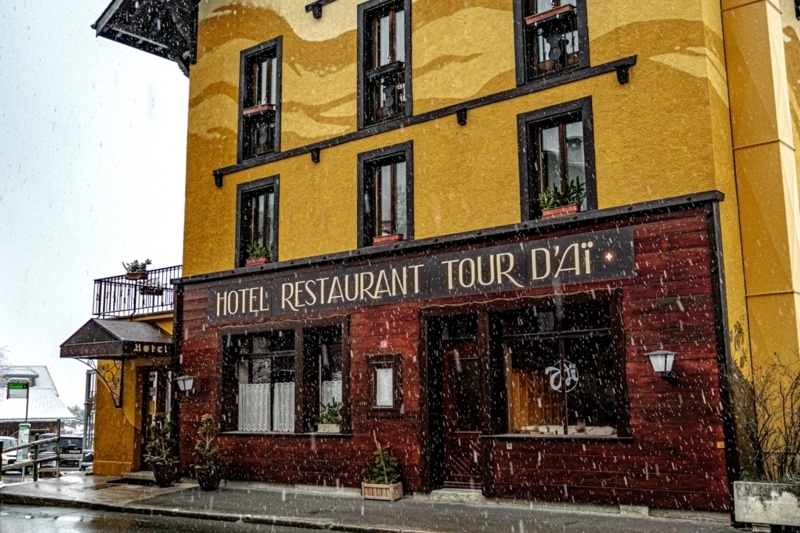 Hotel la Tour d'Aï - winter - Leysin