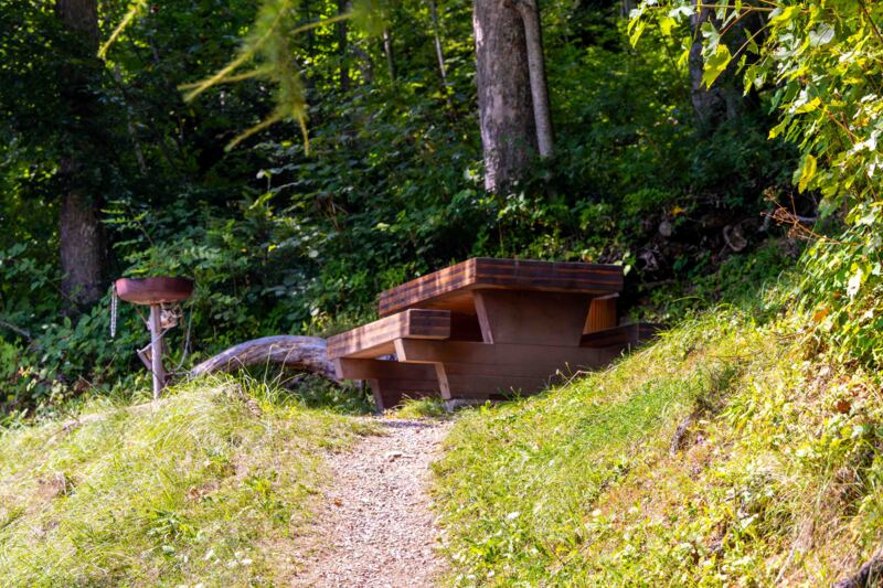 Picknick Prélan – Leysin – Sommer