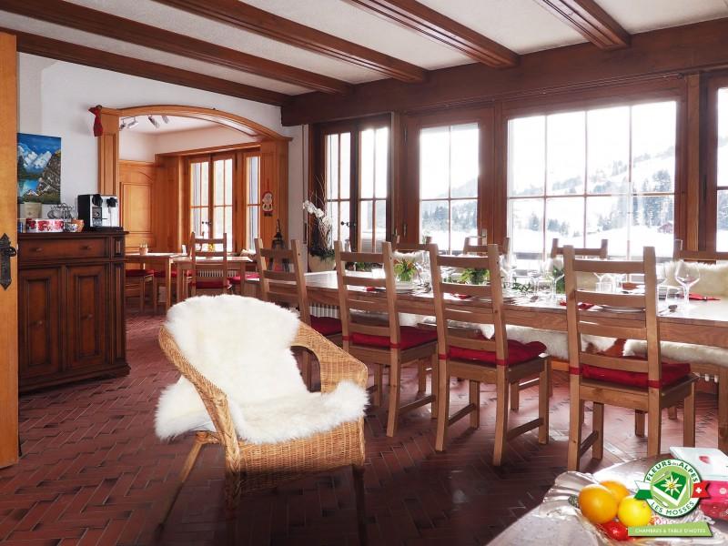 B&B Fleurs des Alpes / livingroom - Les Mosses