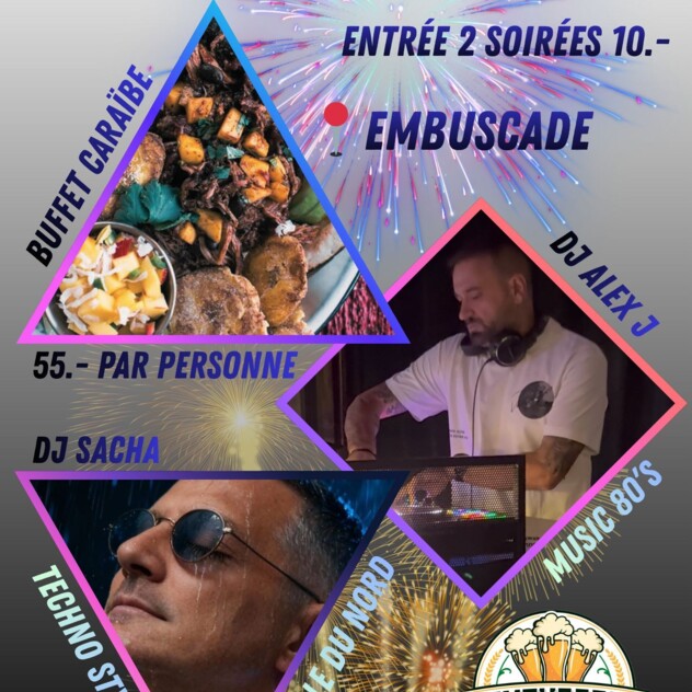 Neujahr der Embuscade in Leysin