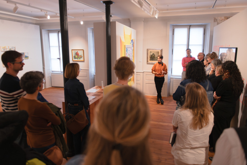 Visite commentée de l'expo A voir et à manger