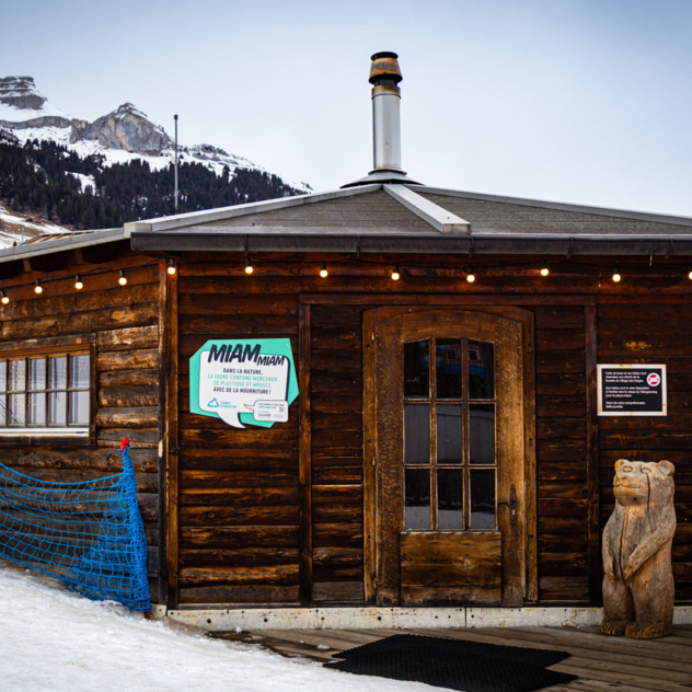 Finnische Jurte im Tobogganing Park