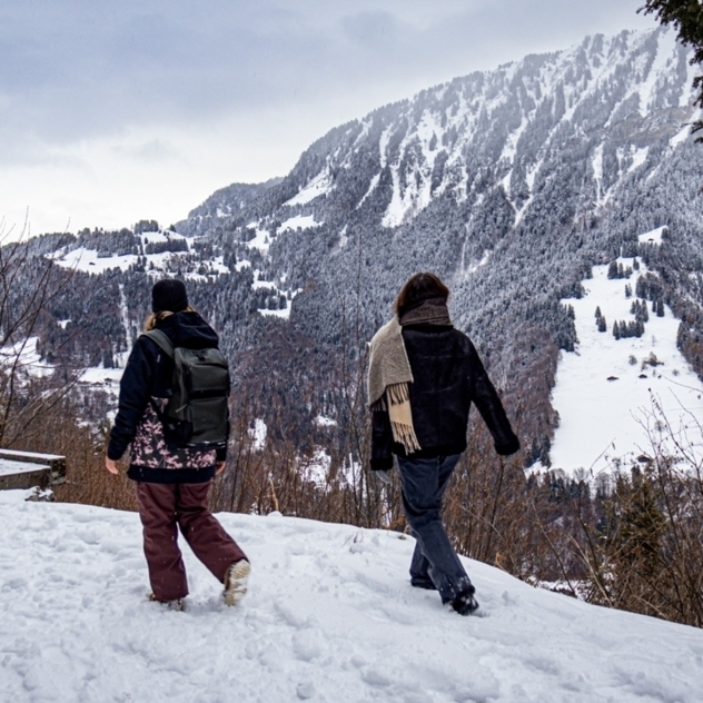 Winterspaziergang des Renardeau