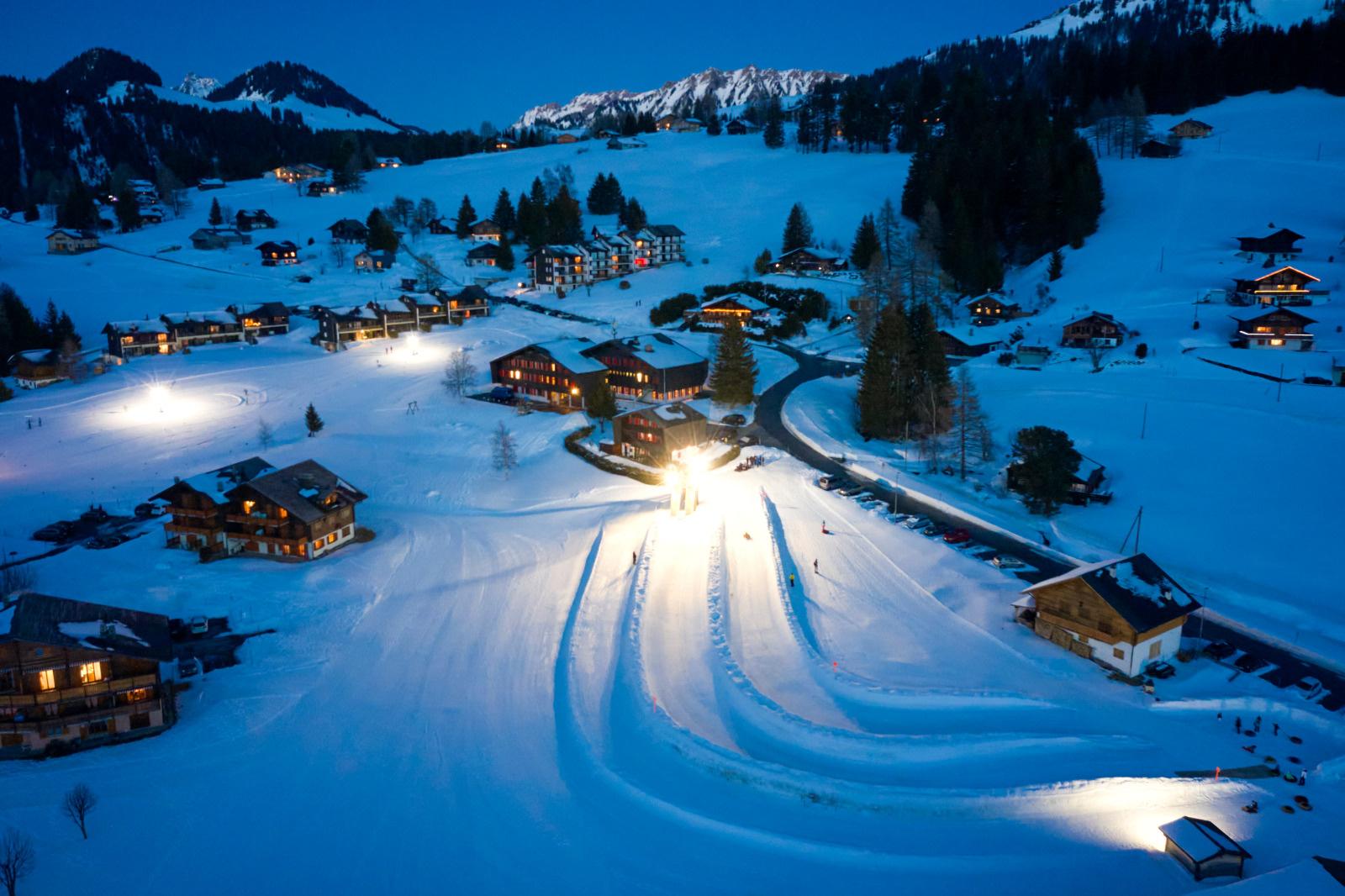 Snowtubing - Winter - Les Mosses