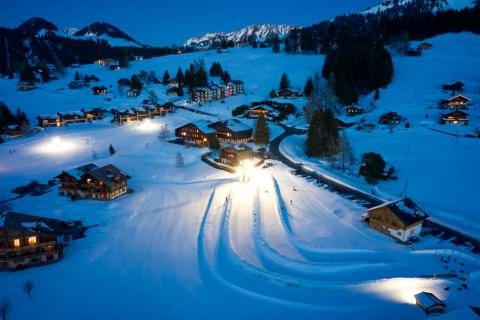 Snowtubing - winter - Les Mosses