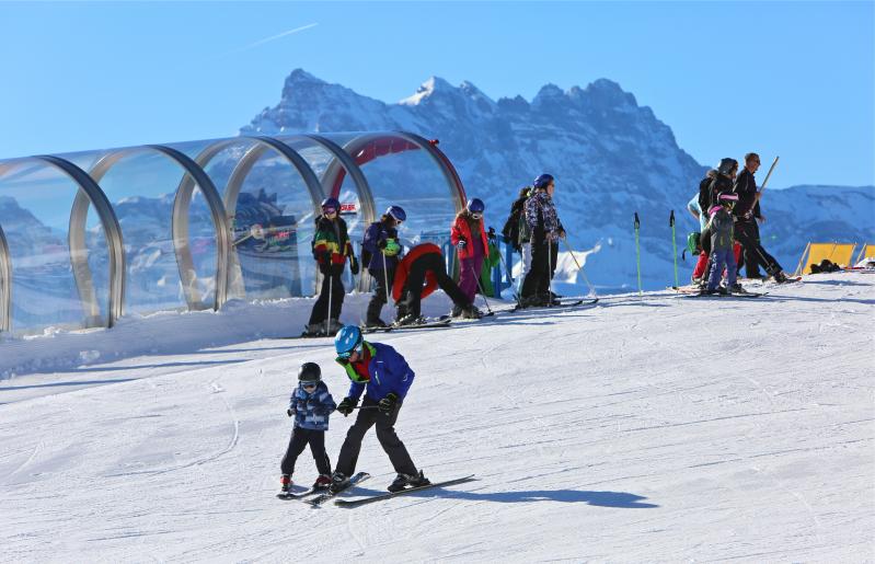 Vallée blanche - hiver - Leysin