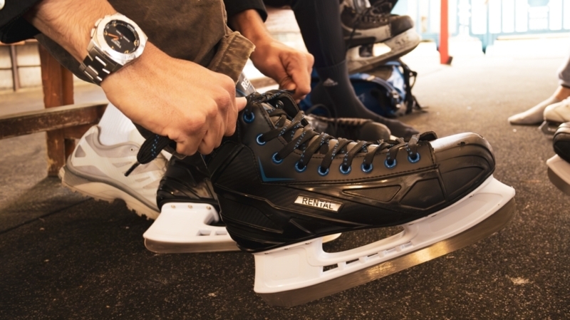 Patins à glace - Leysin