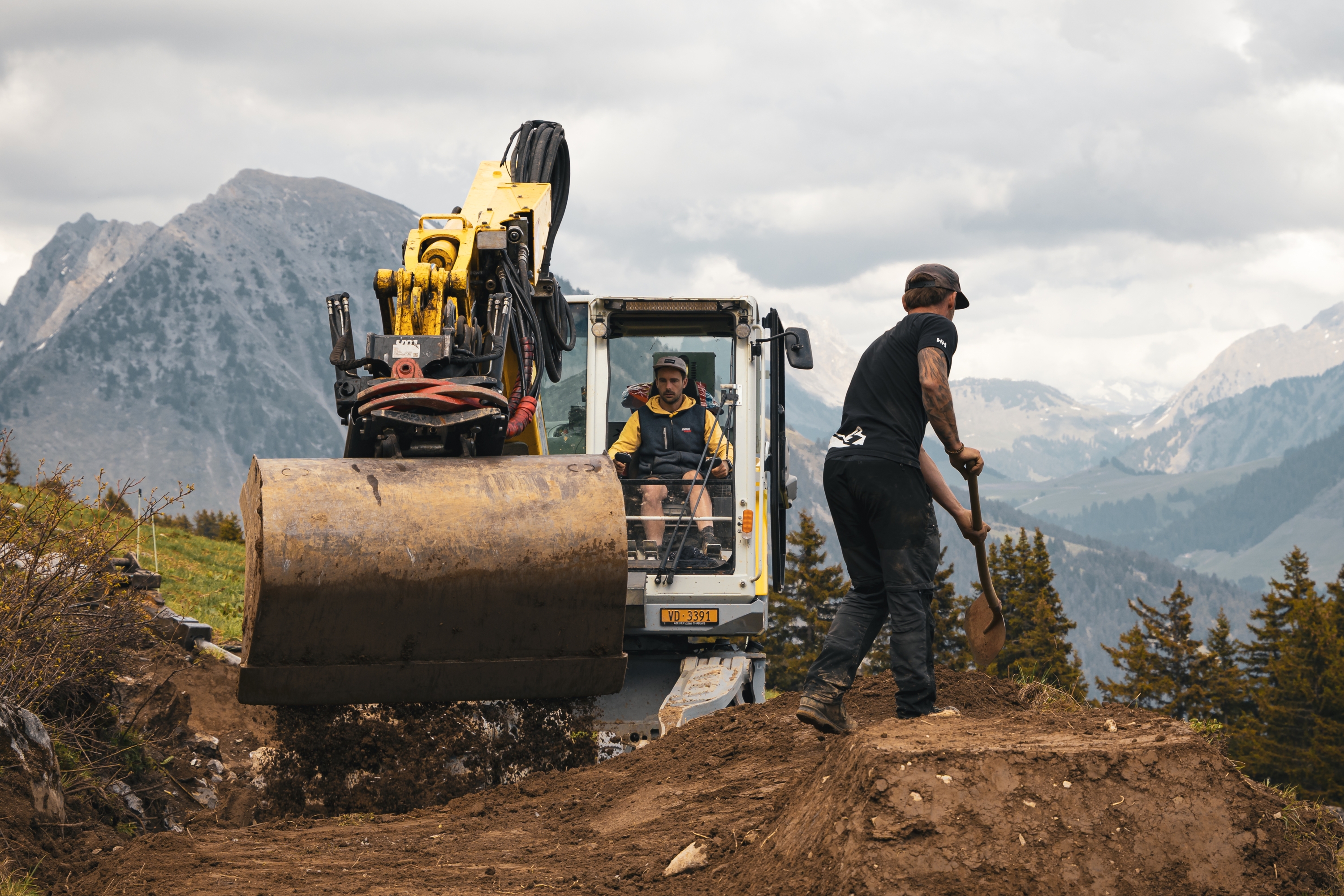 Im Bike Park von Leysin entsteht eine neue Familienstrecke