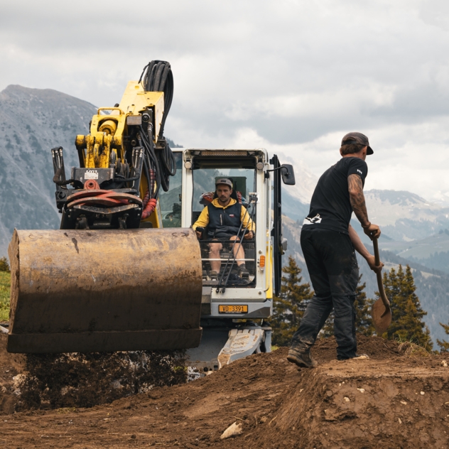 Im Bike Park von Leysin entsteht eine neue Familienstrecke