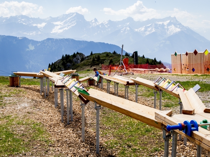 Boule-Anlage Parc du Soleil – Leysin