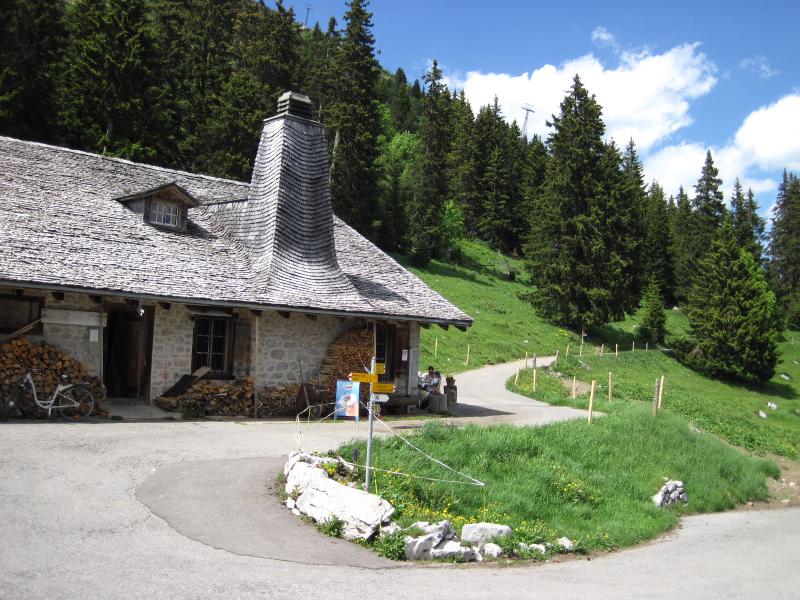 Buvette du Temeley - summer - Leysin