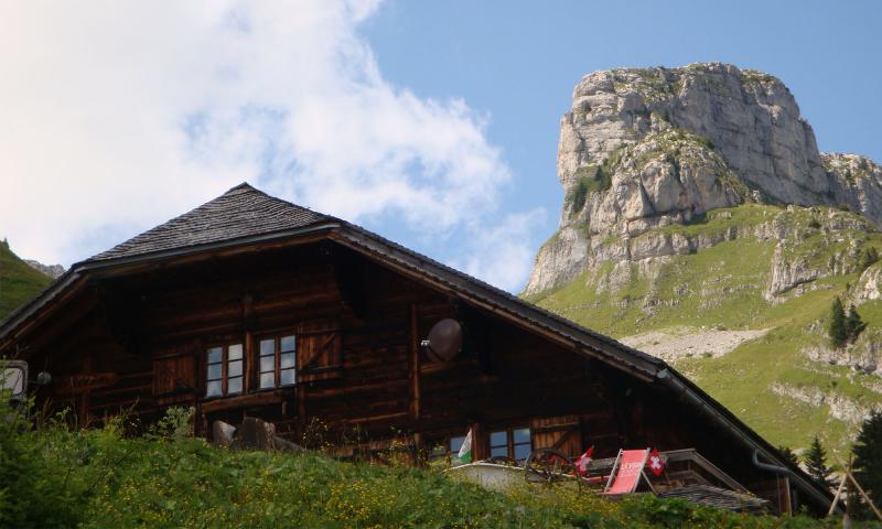 Restaurant des Fers - summer - Leysin