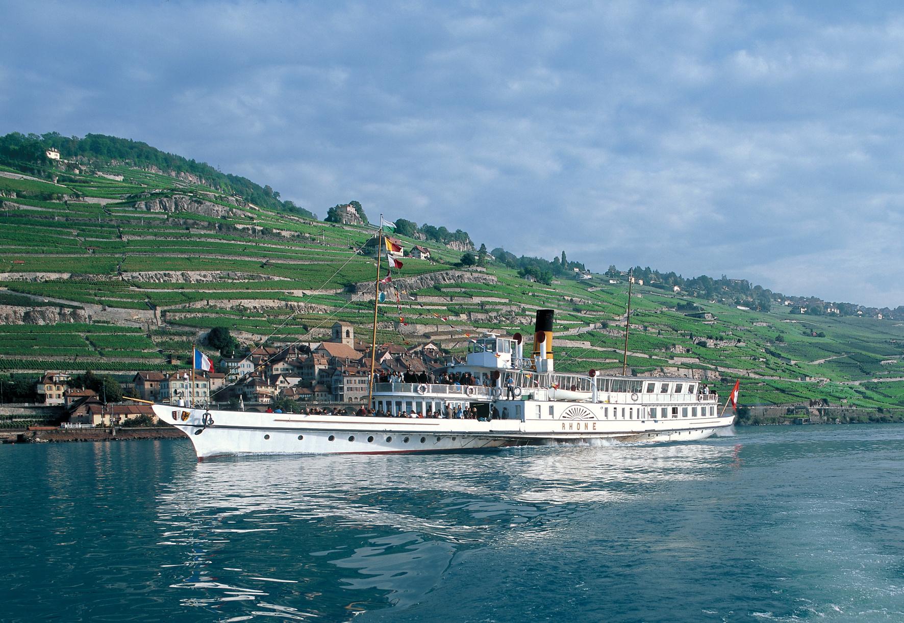 Private cruises by the CGN on Lake Geneva