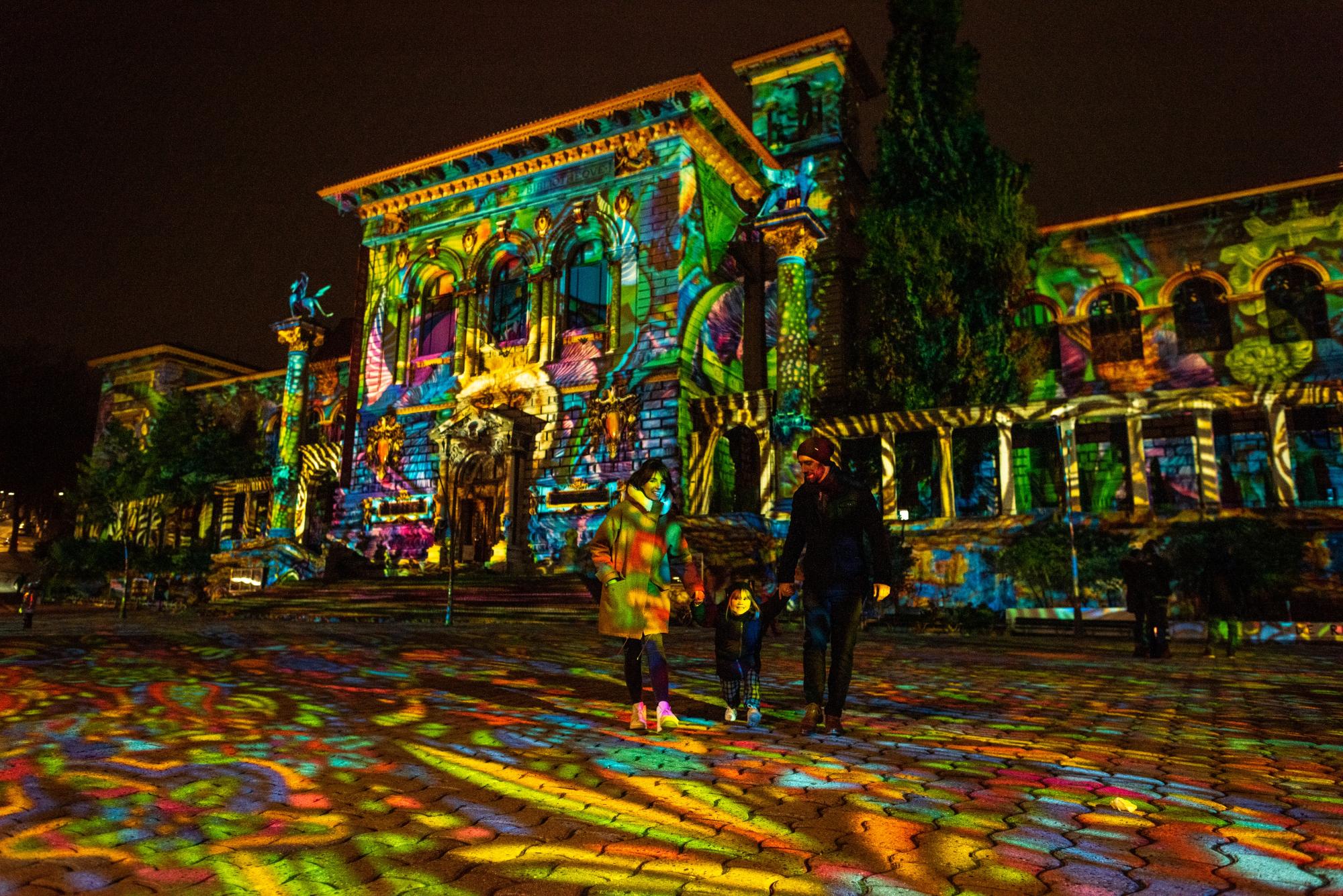 Palais de Rumine - Festival Lausanne Lumières