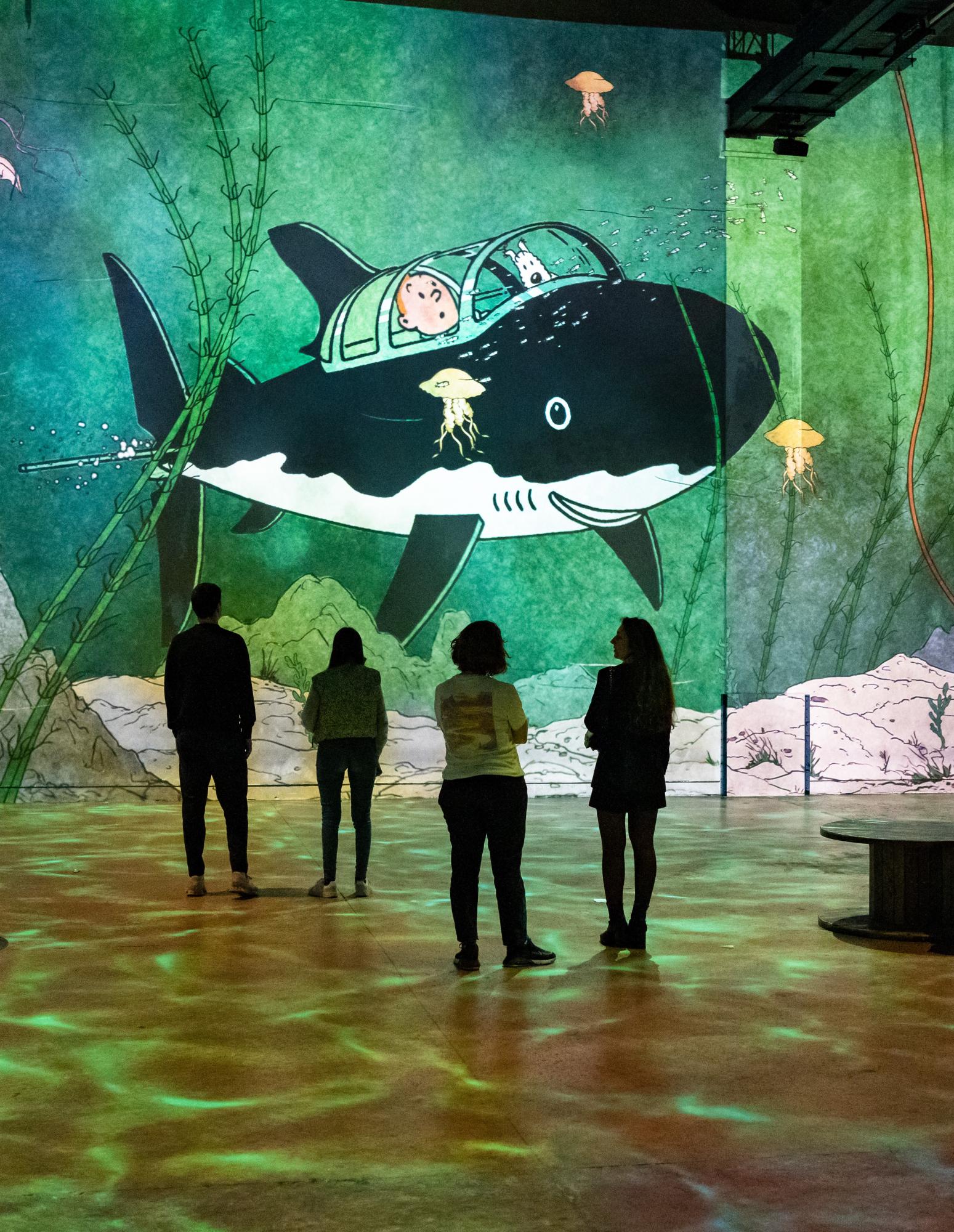 Expo "Tintin, l’aventure immersive" à Beaulieu Lausanne (1)