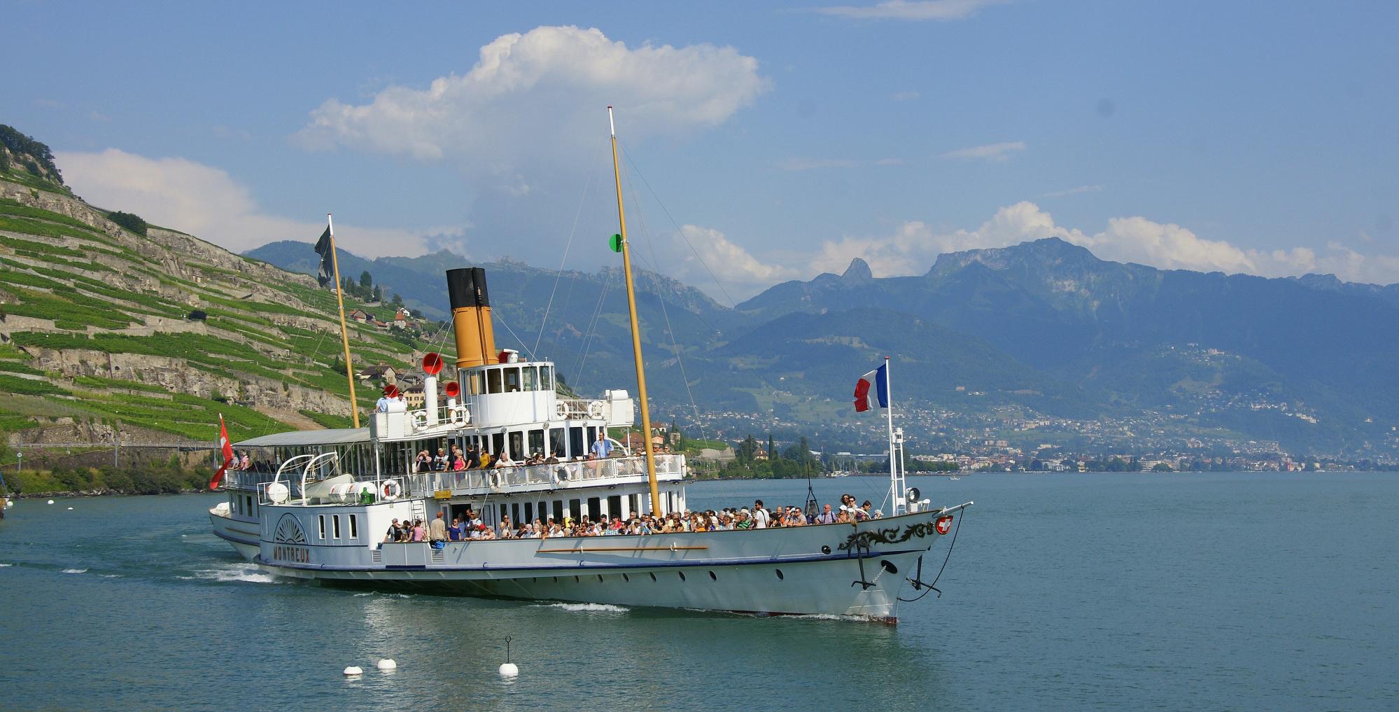 Private cruises by the CGN on Lake Geneva