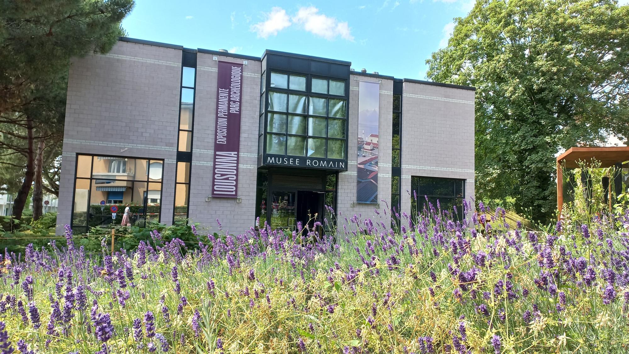 Musée romain de Lausanne-Vidy, façade