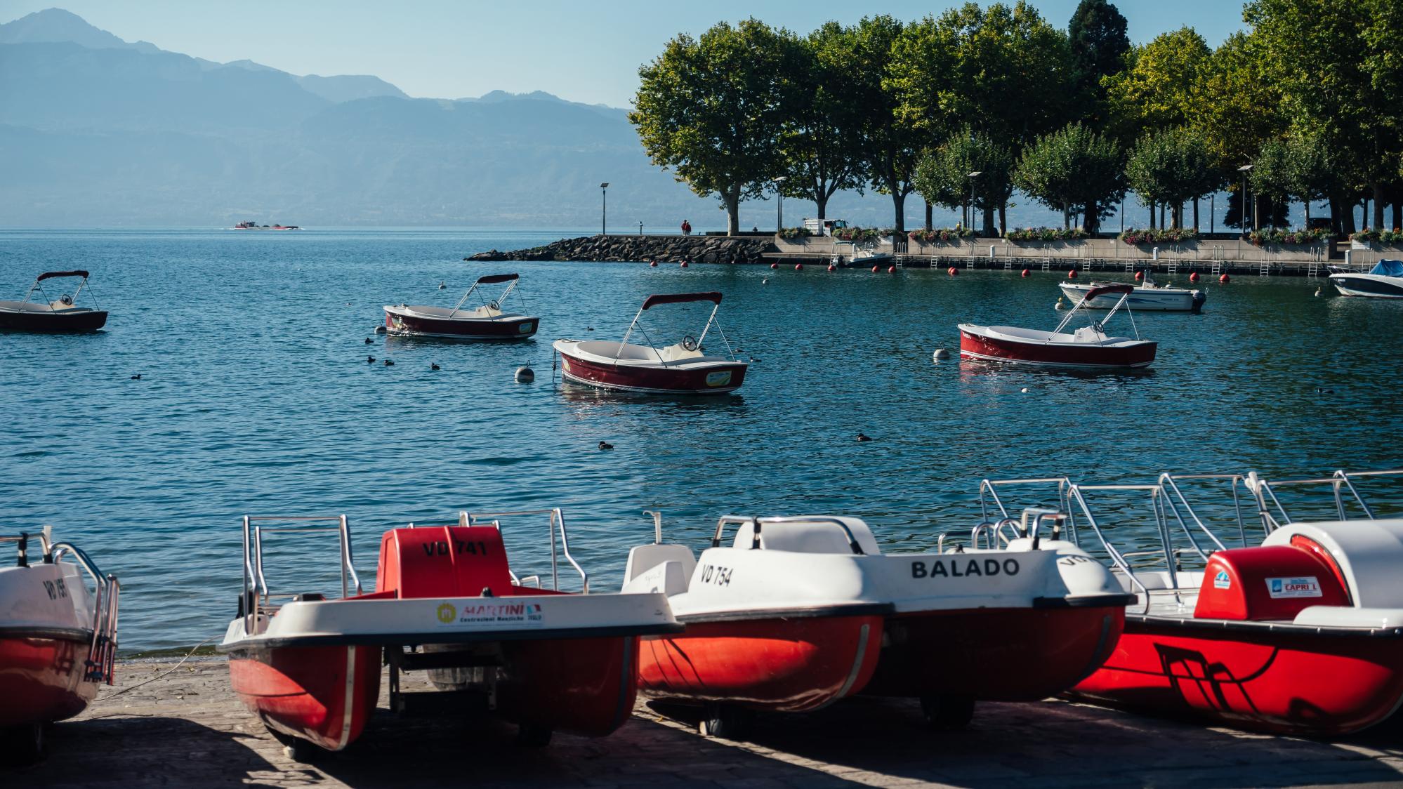 Pedal boats