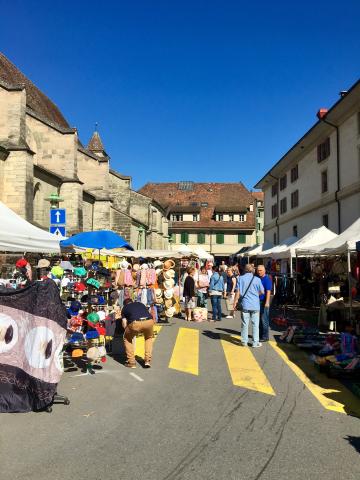 Foire mensuelle-Moudon