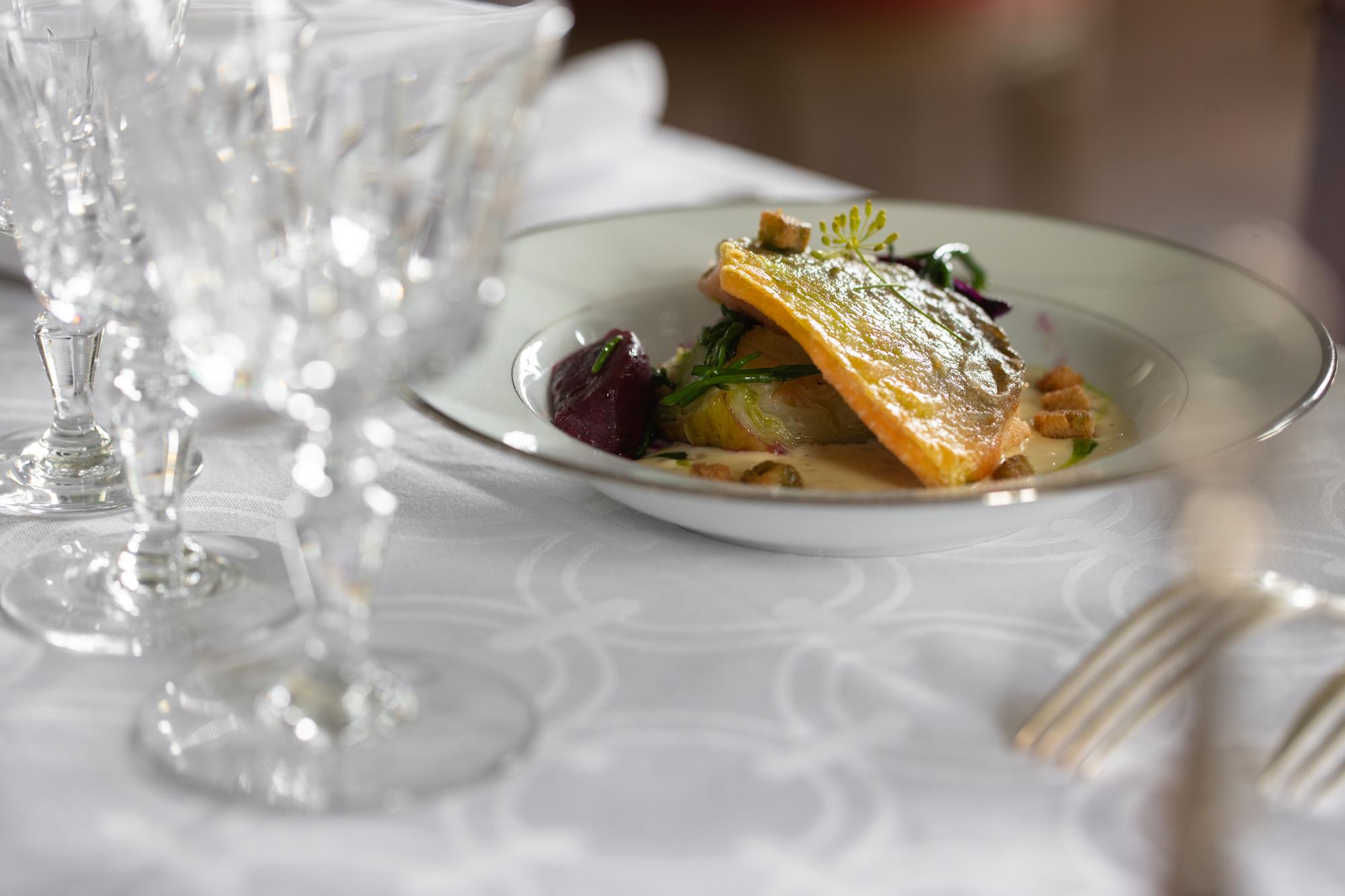 MARNAND_chateau-gastronomique plat poisson