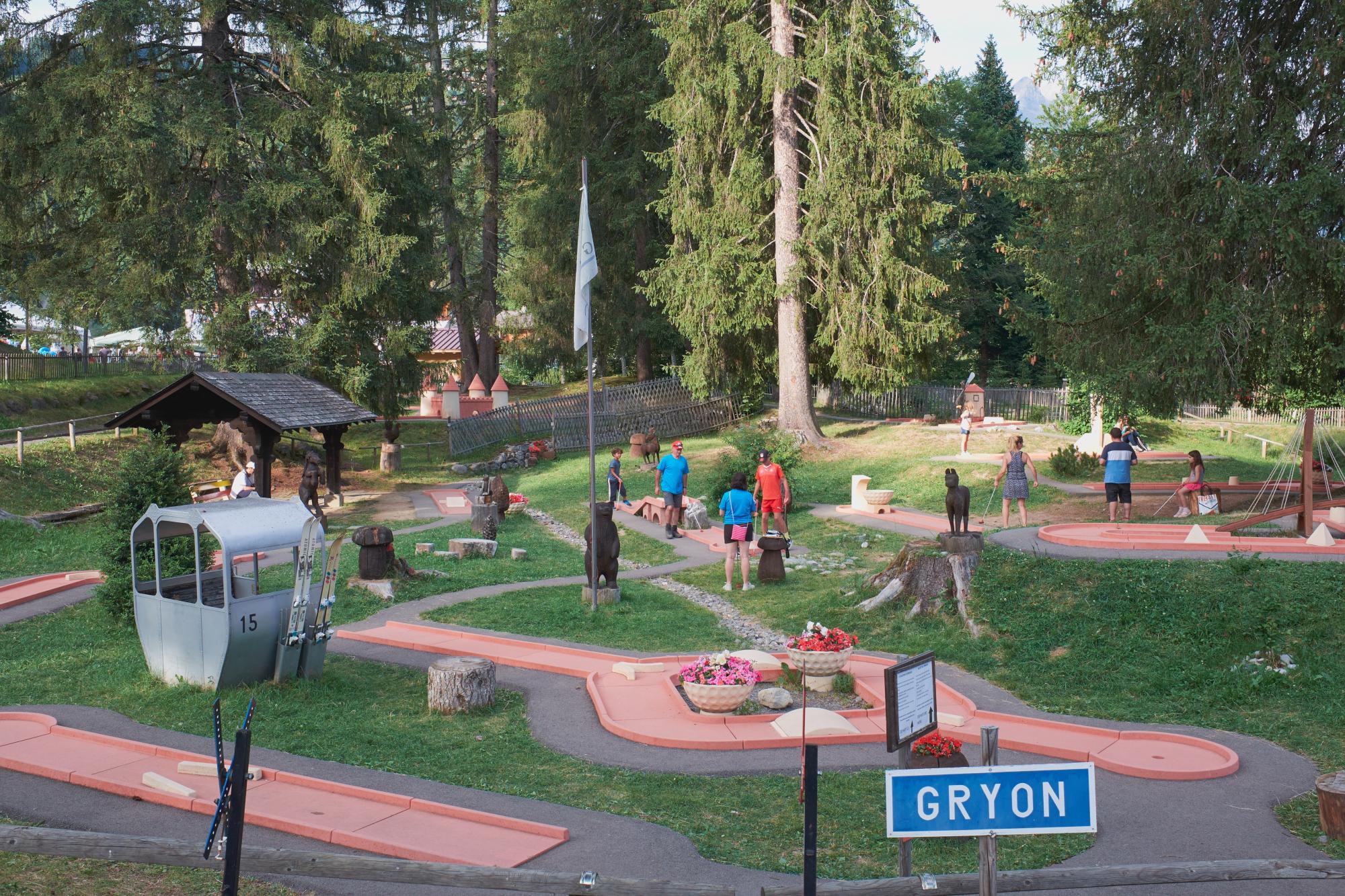 Gryon Parc Mini golf