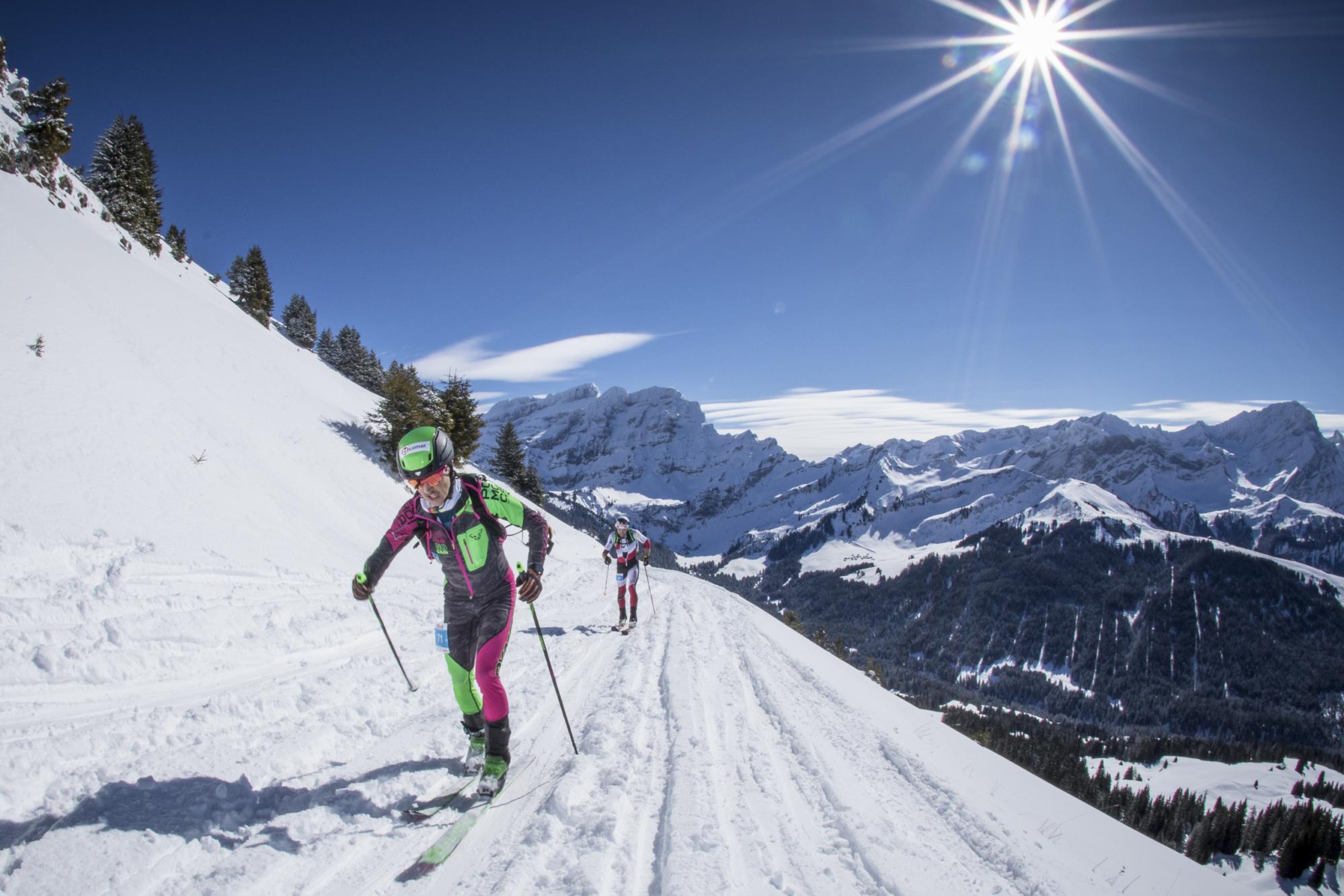 Compétitions de ski alpinisme à Villars