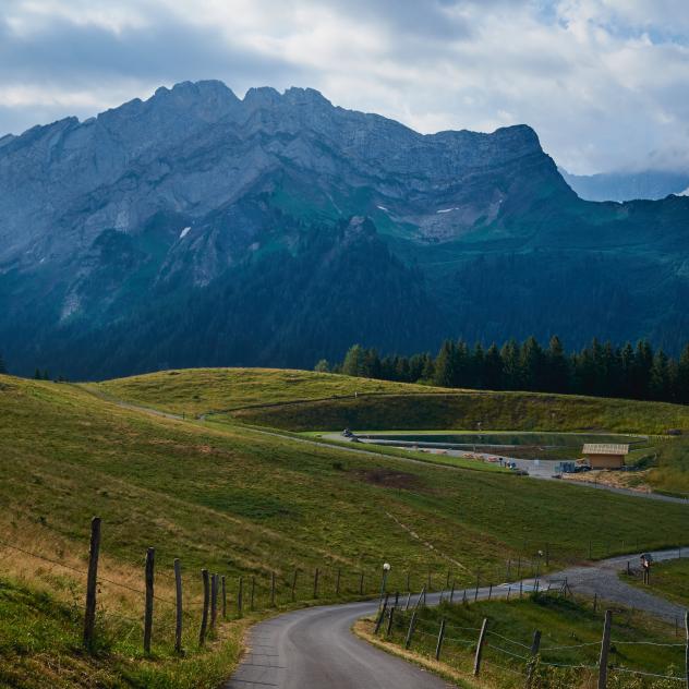 Les Chaux - Barboleuse via Frience and les Arsets