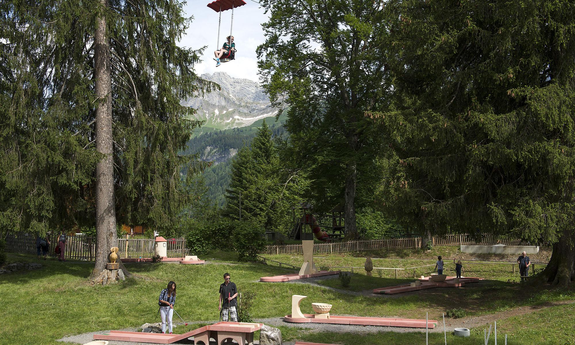 Lieux de pique-nique et aires de jeux à Gryon