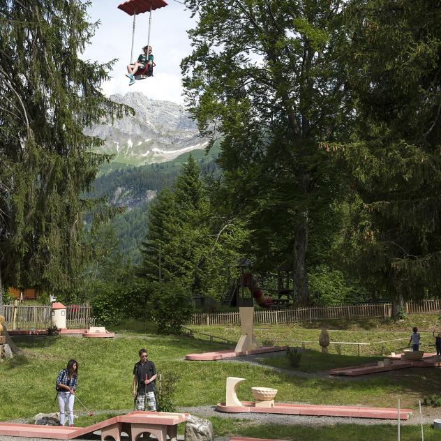 Spielplatz des Gryon Parc