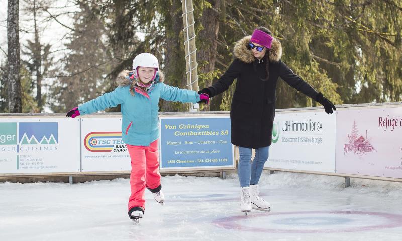 Ice skating rink