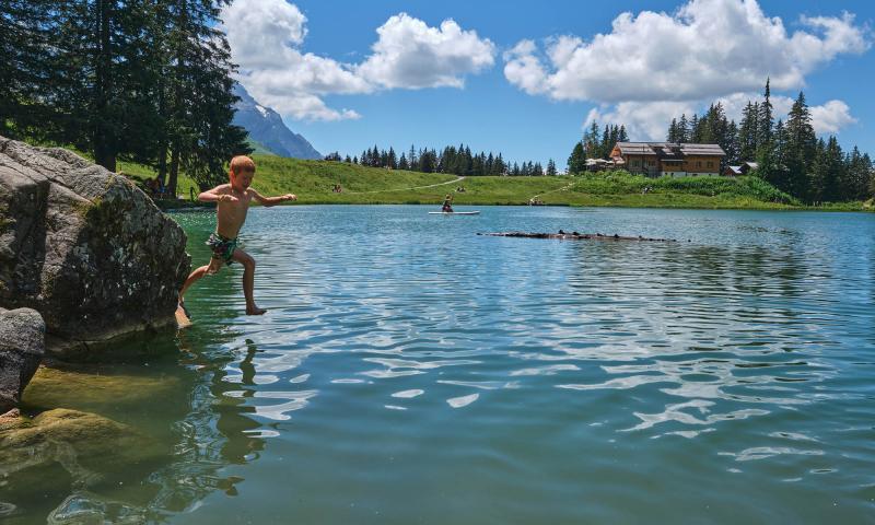 Lac Retaud - été enfant - Visualps