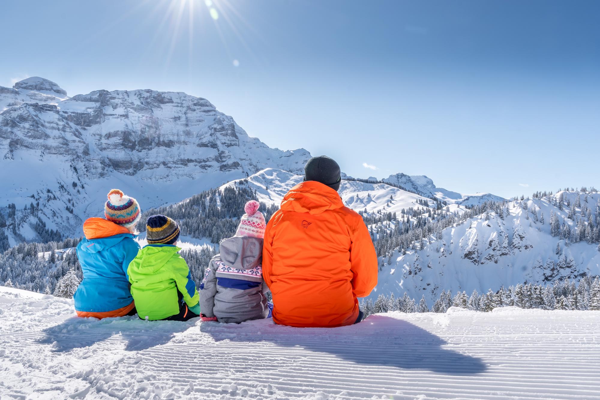 Bringen Sie Ihre Kinder Diesen Winter Zum Lachen Villars Gryon Les Diablerets Bex Schweiz