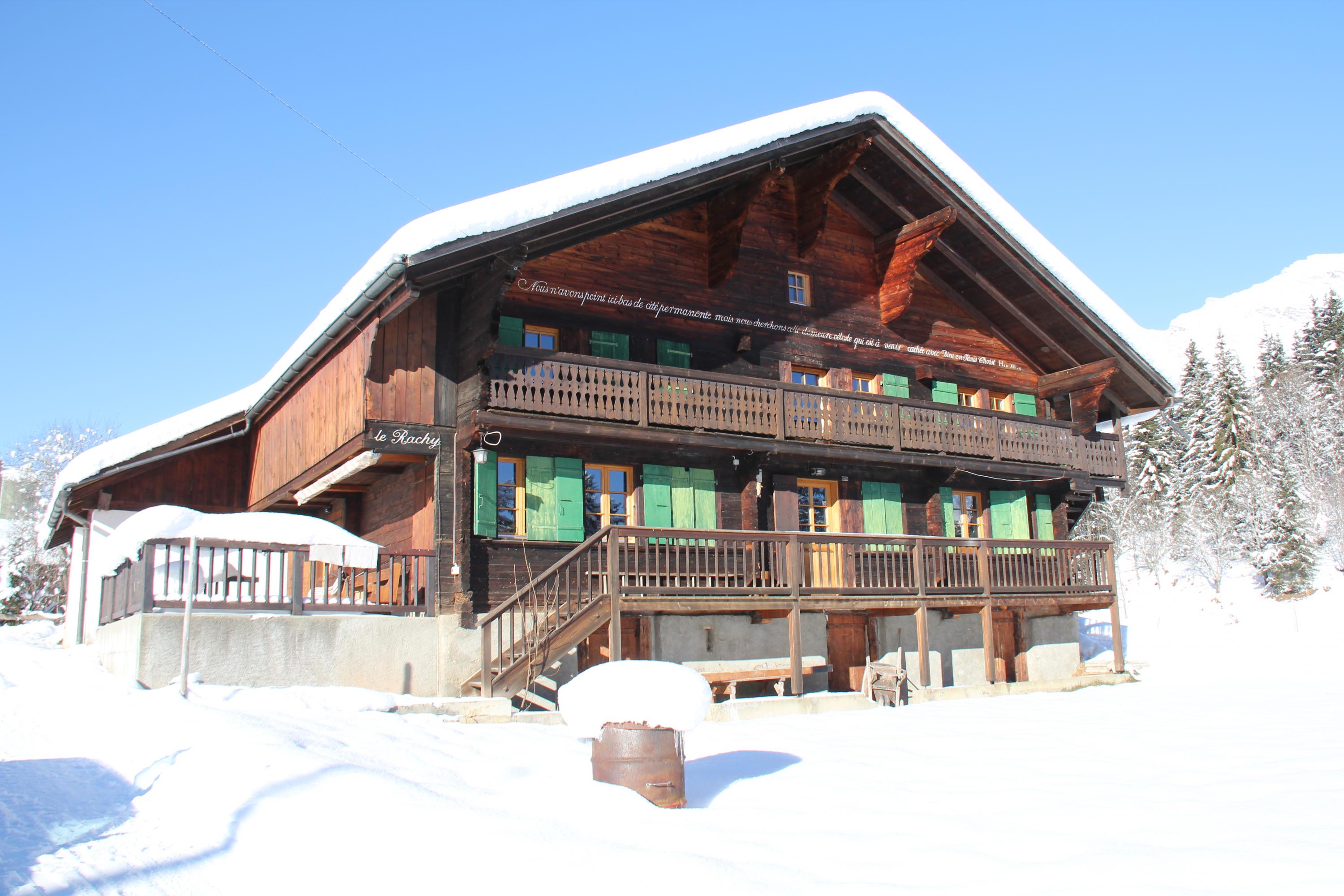 Die Gruppenunterkünfte in Les Diablerets