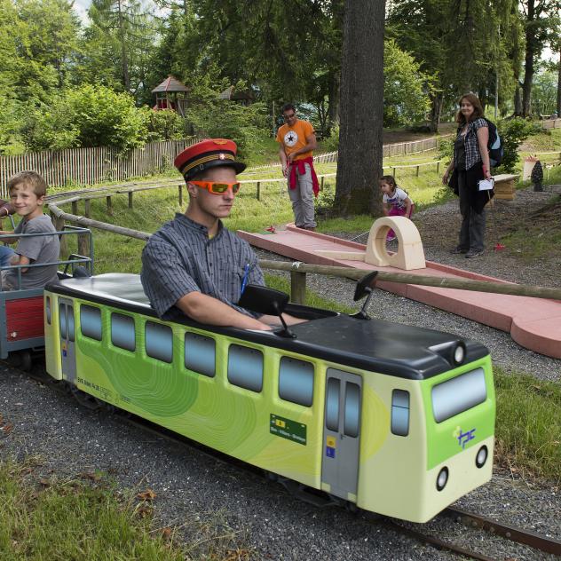 Gryon Parc mini train