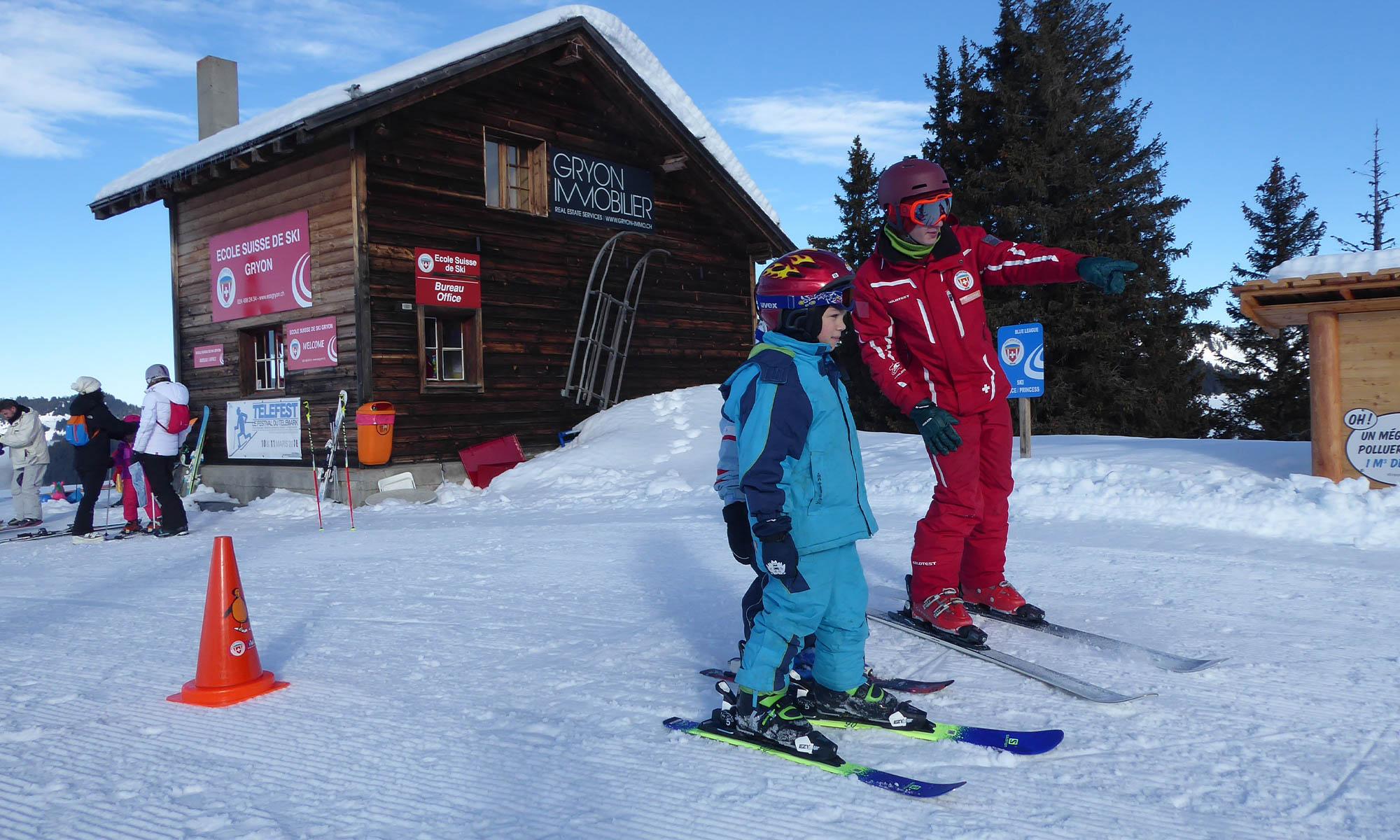 Cours spécial famille avec l'ESS Gryon