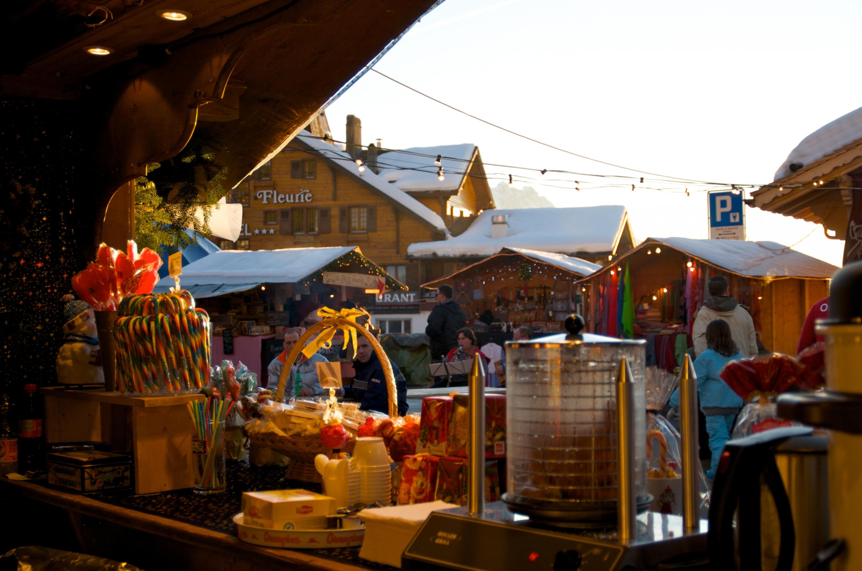 Les marchés de Noël des Alpes Vaudoises