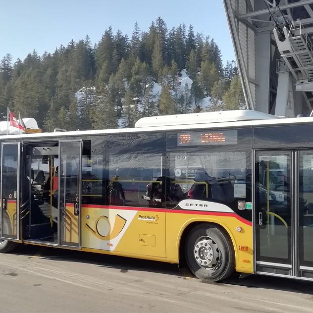 Bus Les Diablerets-Col du Pillon (Glacier 3000)