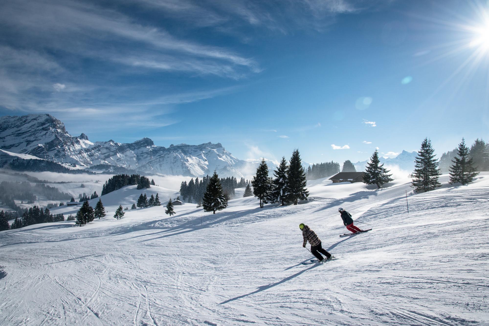 Le domaine skiable de Villars-Gryon-Diablerets