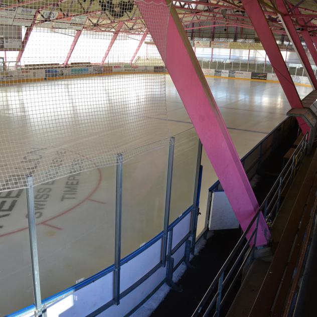 Ice skating rink of Villars