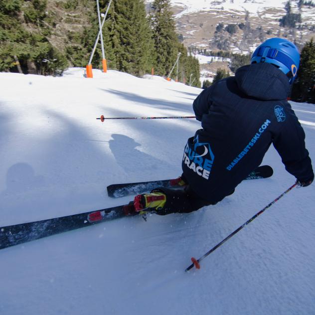 Introduction to Telemark skiing in Les Diablerets