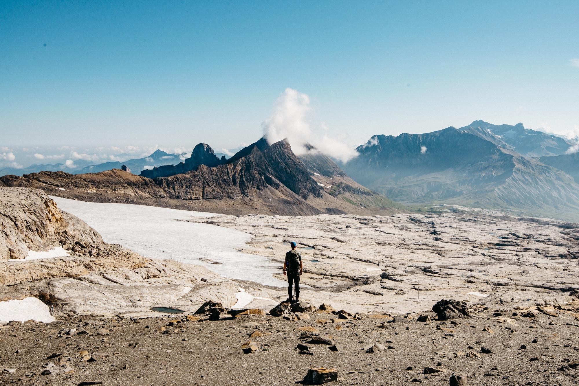 All hiking routes in Les Diablerets and Glacier 3000