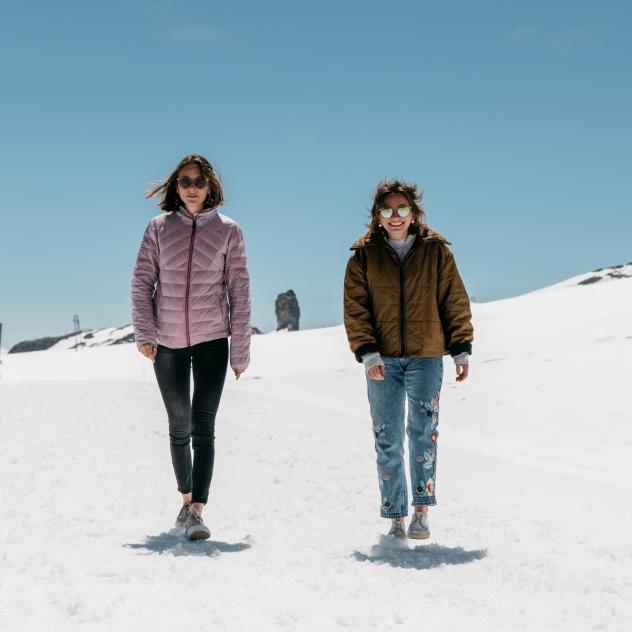 Glacier Walk at an altitude of 3,000 metres