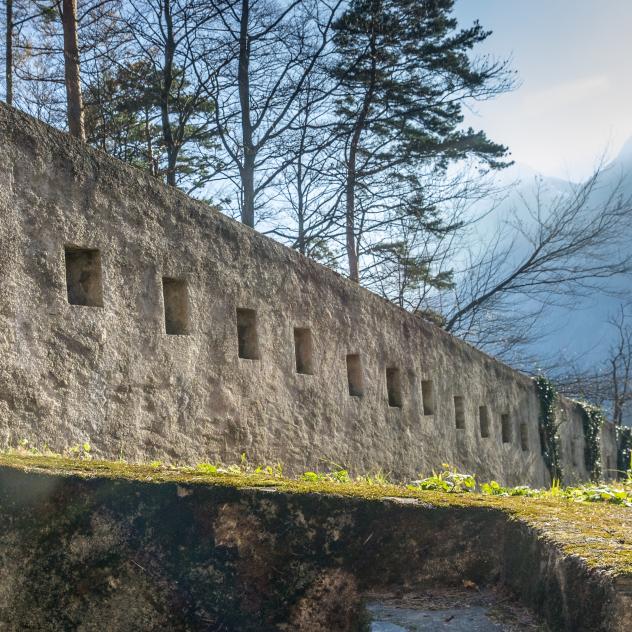 The Dufour fortifications