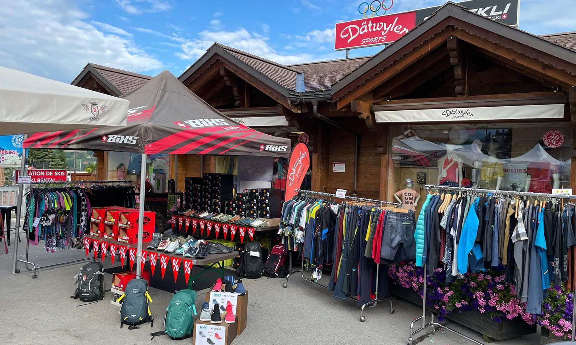 Sports shops in Villars