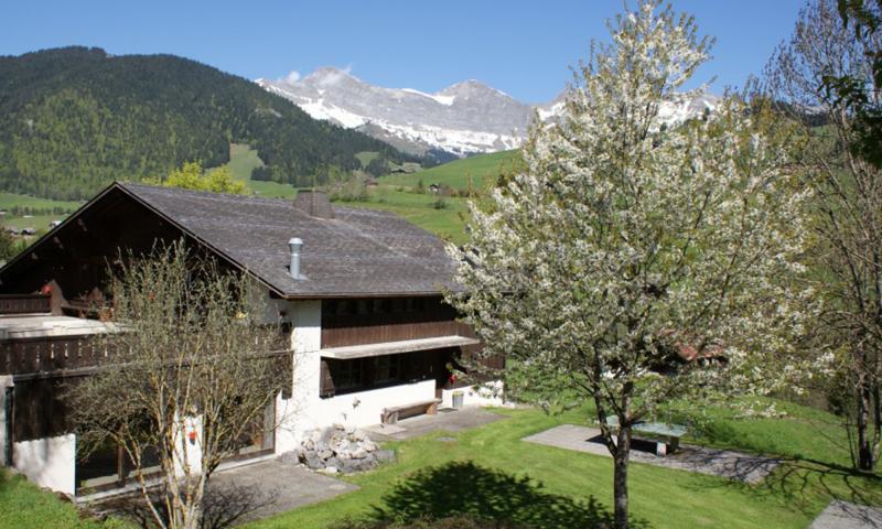 Outside- summer- Rougemont- chalet Le Clos des Pierre