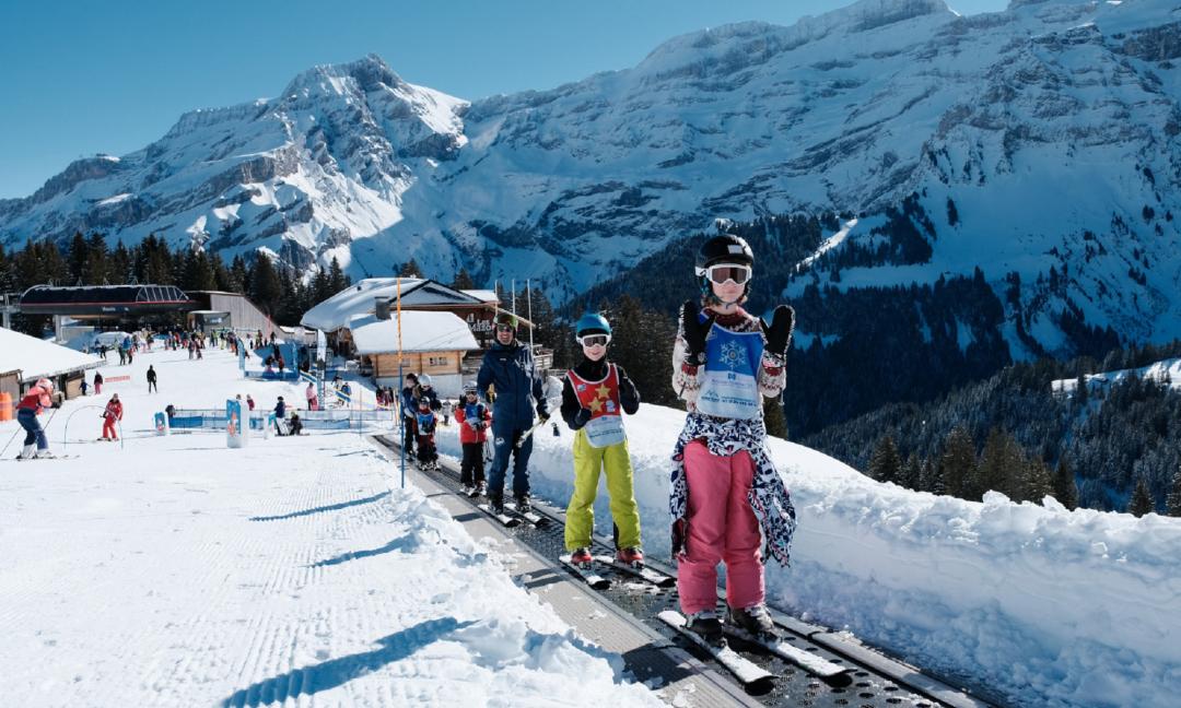 Jardin des Neiges - ski - enfants - Le Meilleret - Les Diablerets 