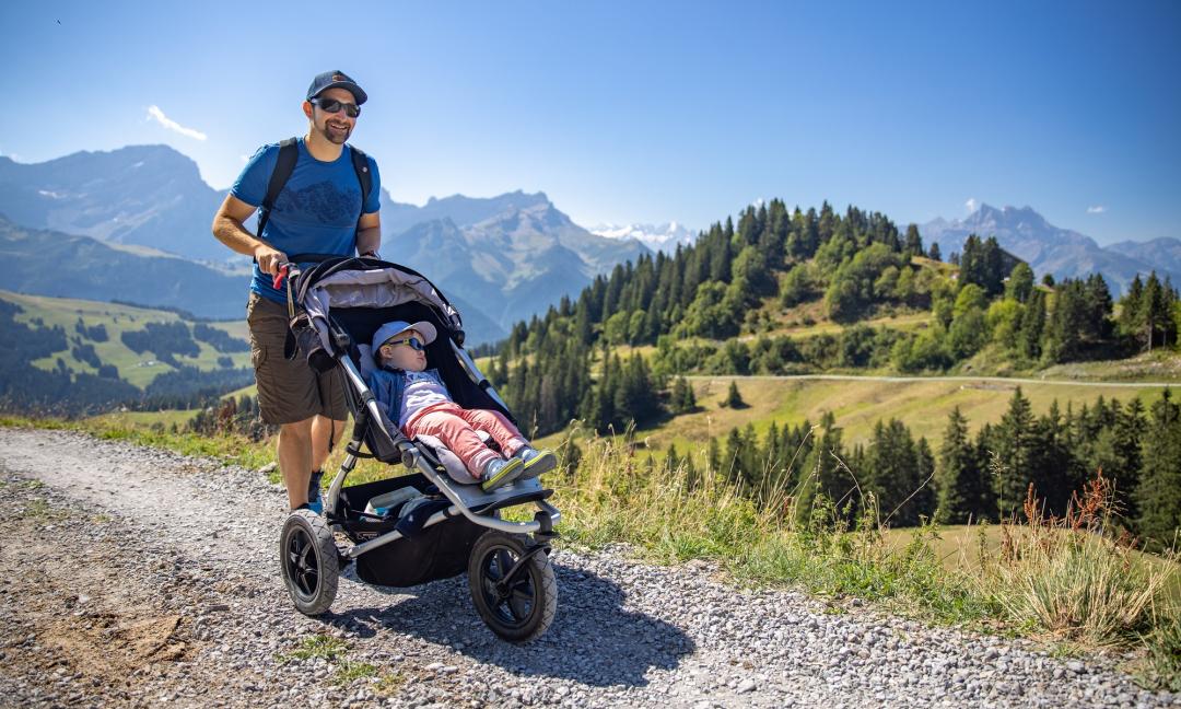 Kinderwagen-Wanderung